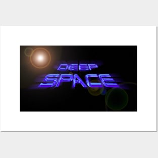 Deep Space - Purple Posters and Art
